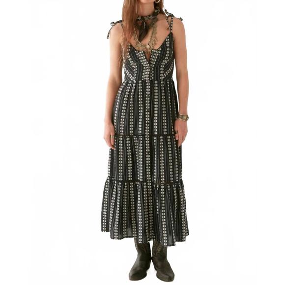 NEW MAISON HOTEL venus vintage dress in onyx - Picture 1 of 5